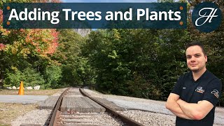 Adding trees and plants to your layout  SkillsCast [upl. by Khudari]