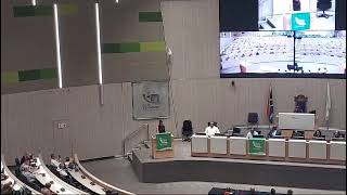 New Tshwane mayor Dr Nasiphi Moya addresses council on October 9 2024 [upl. by Hadwyn]