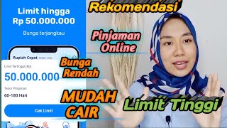 Rekomendasi Pinjaman Online Limit Tinggi Tenor Panjang Pinjol Mudah Cair Limit Besar Tenor Panjang [upl. by Parshall101]