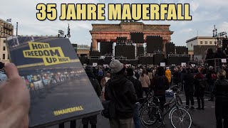 35 Jahre Mauerfall  Band für Freiheit  Live am Brandenburger Tor  Hold Freedom Up High  4K [upl. by Enajiram]