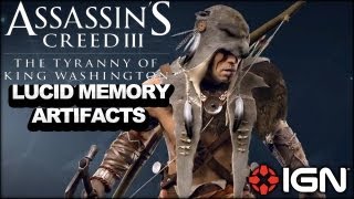 Assassins Creed 3  Lucid Memory Artifacts Locations  The Tyranny of King Washington Walkthrough [upl. by Ennaeus]