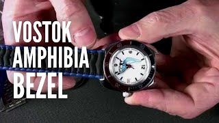 Vostok Amphibia Bezel Beplacement [upl. by Eirovi]