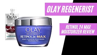 Olay Regenerist Retinol 24 Max Moisturizer Review [upl. by Aivizt532]