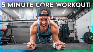 The 5 Minute Core Workout Ive Used For The Past 3 Years  Triathlon Taren [upl. by Calica644]