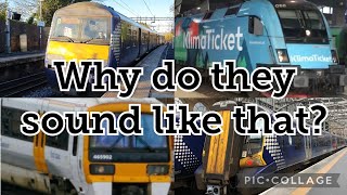 How electric trains work and why they make interesting sounds [upl. by Trainer135]