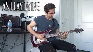 As I Lay Dying  My Own Grave  GUITAR COVER FULL NEW SONG 2018 [upl. by Pillihpnhoj]