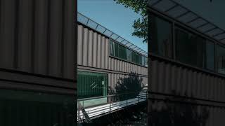 Shipping Container Garage [upl. by Niamreg]