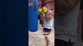 Tutorial del gancho al hígado como CANELO ÁLVAREZ 👊👊 [upl. by Nosnehpets955]