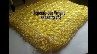 SABANITA O MANTA PARA BEBÉ fácil tejida a gancho crochet [upl. by Torp42]