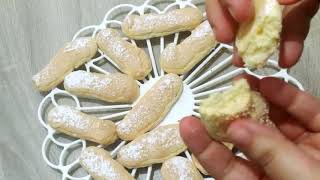 Recette biscuit à la cuillère inratable et très facile à faire [upl. by Carmen]