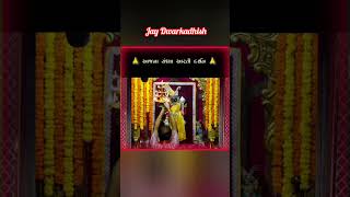 dwarikanath dwarkadhish dwarika dwarka dwarkesh foryou shorts Dwarkadish Sandhya Aarti aarti [upl. by Nibur]