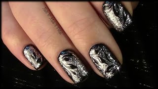 Elegantes Nageldesign mit Schnörkeln  Elegant Nailart [upl. by Griffy]