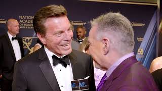 Peter Bergman Interview  The Young and the Restless  2024 Daytime Emmys Red Carpet [upl. by Nabal]