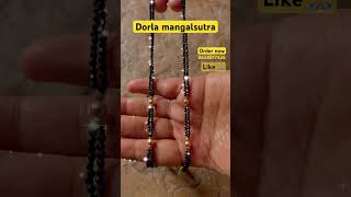 Dorla mangalsutra design gold mangalsuthra mangalsutradesign fashion viral [upl. by Bissell]