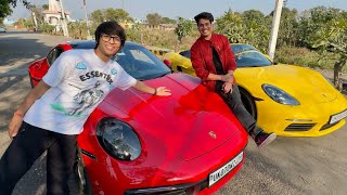 Red Porsche Bhi Aagyi 😍 New SuperCar [upl. by Bodwell251]