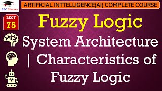 L75 Fuzzy Logic System Architecture  Characteristics of Fuzzy Logic  Artificial Intelligence [upl. by Flossi]