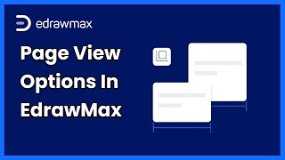 Page View Options  EdrawMax Tutorial [upl. by Eiramit]