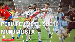 RESUMEN DE LA FECHA PERÚ REVIVE EL SUEÑO MUNDIALISTA  CHILE ELIMINADO  BOLIVIA INVENCIBLE EN CASA [upl. by Annawyt]