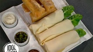 Idol sa Kusina How to cook Lumpiang Ubod two ways [upl. by Yenttihw]