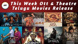 This Week Ott amp Theatre Telugu Movies Release  November 2Week Ott Movies Release  OTT Telugu Flash [upl. by Arella44]