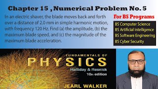 Problem 5 chapter 15  applied physics  BSCS  BSSE  solution by Dr Riaz [upl. by Montgomery]