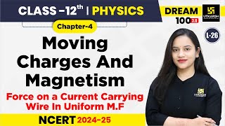 Class 12 Physics Ch 4  Moving Charges and Magnetism  L26  Harshita Maam [upl. by Alage59]