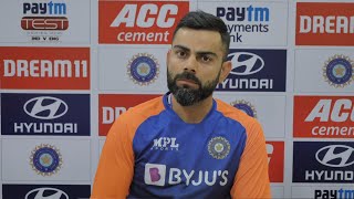 Virat Kohli  Press Conference 1st Test IND v ENG [upl. by Tlevesor50]