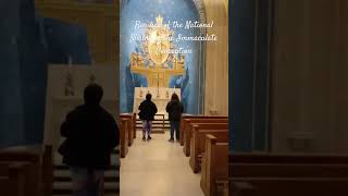 Basilica of the National Shrine of the Immaculate Conception catholicchurch basillica [upl. by Nassir]