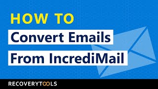 How to Convert IncrediMail Emails to Thunderbird Outlook Gmail etc [upl. by Rases]