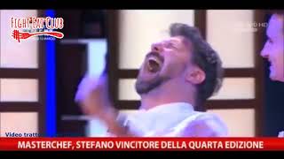 Stefano Callegaro Vincitore di MasterChef 4 FightEatClub [upl. by Taro777]