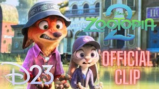 Zootopia 2 FIRST LOOK amp DETAILS D23 Expo 2024 [upl. by Ahtaga]