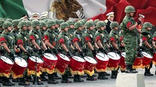 ¡¡Tambores de Guerra  War Drums Mexican Army  Ejército Mexicano [upl. by Noyerb]