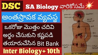 అంతస్రావక వ్యవస్థIntermediate and 10th మొత్తం chapter cover అయ్యెల Bitbank [upl. by Og21]