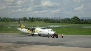 Decolagem ATR 72600 Passaredo do Aeroporto Internacional Marechal Rondon Cuiabá [upl. by Ahola]