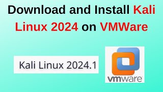 How to download and install Kali Linux 20241 on VMWare Workstation  Kali Linux 2024 Installation [upl. by Garlaand]