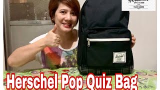 Herschel Pop Quiz Backpack  Product Review  Birthday gift 🎁 [upl. by Adachi]