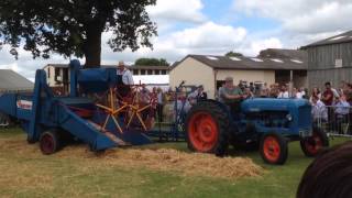 Ransomes combine at the Norfolk show [upl. by Timoteo]