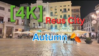 Reus Tours 4k Spain Walking Travelling [upl. by Yentuoc391]