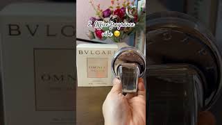 BVLGARI OMNIA CRYSTALLINE 🎋 fragrance perfume scent recommended shorts bvlgari clean scent [upl. by Yrian323]