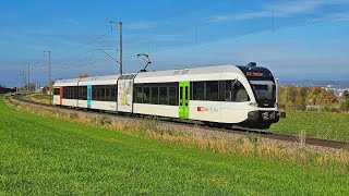 Thurbo RABe 526 762 als S14 nach Weinfelden bei Kreuzlingen Bernrain [upl. by Pinto975]