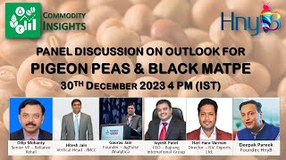 HnyBs Commodity Insights Panel Discussion on Outlook for Pigeon Pea and Black Matpe [upl. by Gildea1]