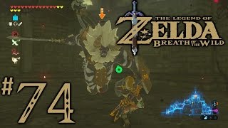 Zelda Breath Of The Wild Playthrough Part 74 Hyrule Castle Pt 2  MiniBoss Lynel [upl. by Kera572]