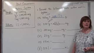 Nursing Metric System Conversions mcg g mg kg L mL  Trick and Fast Way [upl. by Steep380]