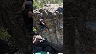 Carnage v13 Guanella Pass CO hiphop rap bouldering climbing [upl. by Tychonn]