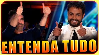 GABRIEL HENRIQUE Traduzido no AMERICAs GOT TALENT AGT GOLDEN BUZZER Portugues Brasil [upl. by Atsok]