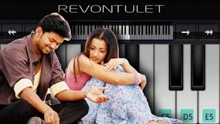 Kannum Kannumthan Song  Thirupaachi  Easy Piano Tutorial  Vijay [upl. by Yoccm]