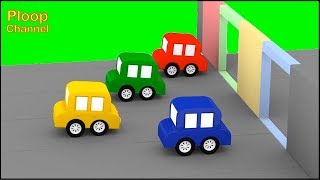 Cartoon Cars  MOVING WALLS RACE  Cartoons for Children  Childrens Animation Videos for kids [upl. by Lodie]