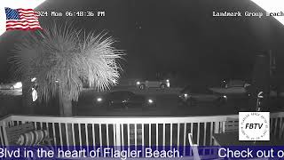 Live Beach Cam from the Landmark Group at COMPASS in Flagler Beach Florida [upl. by Blayze]