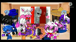 The Oddities rp reacts to Ftfoxy25 IM BACK [upl. by Nairehs]