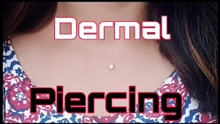 Dermal Piercing  How to take care of it  KIARAHSA [upl. by Gerdy]